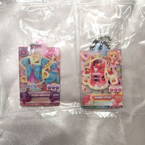 ☆リクエスト アイカツ!×プリパラ だれでもアクリルチャーム2新品未開封 2種セット あかり まどか
