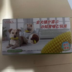 全犬種が喜ぶ知育噛む玩具 とうもろこし型 犬用おもちゃ
