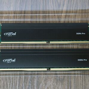 未使用品 crucial DDR4 Pro 3200MHz 32GB Kit 16GBx2枚組 UDIMM CL22