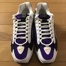 NIKE AIR MAX TRIAX ナイキ エアマックス トライアックス スニーカー ホワイト パープル 白 紫 US9 27cm 国内正規品 新品未使用 限定 復刻_画像2