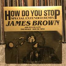 JAMES BROWN / HOW DO YOU STOP　　日本盤_画像1