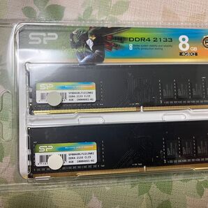 SP DDR4 2133 8GB (4GBX2) メモリ PCパーツ 未使用