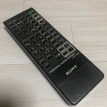 冒険価格！SONY RMT-C7000 ( バブルラジカセ ZSX-C7000用)リモコン 動作品。_画像1