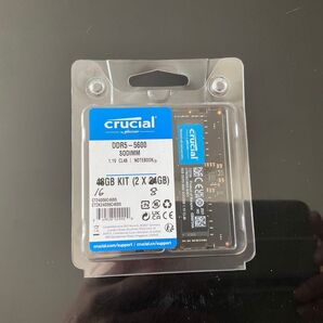 Crucial 8GB DDR5-5600 SODIMM 2枚