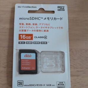 au +1 collection microSDHC メモリカード 16GB (S01)