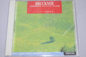 BRUCKNER　SYMPHONY　No.7　IN　E　MAJOR　ブルックナー　交響曲第7番　DENON