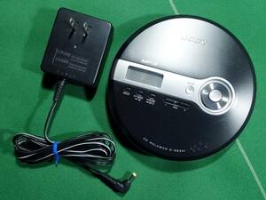 ▼SONY ポータブル CDプレイヤー D-NE241 ブラック MP3 CD-R/RW対応 動作確認済!!!▼