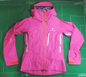 ^pi-k Performance waterproof GORE-TEX Pro Black Light 3 season jacket pink Asia W'S unused!!!^