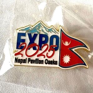 EXPO 2025 大阪 関西万博 ネパール館 ピンバッジ 万博 ネパール