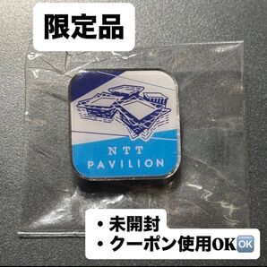 NTT PAVILION ピンバッジ 大阪・関西万博 非売品 万博 ntt