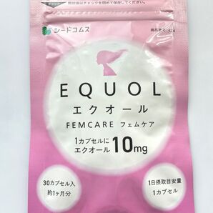 エクオール フェムケア 約1ヶ月分(30カプセル) シードコムス サプリメント