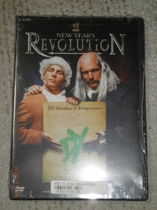 ★☆WWE　NEW YEAR’S REVOLUTION2007　★リージョン1★　DVD　中古品