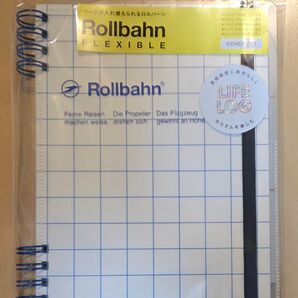 ロルバーン フレキシブル カバー ハイクリアポケット チェック L ブルー