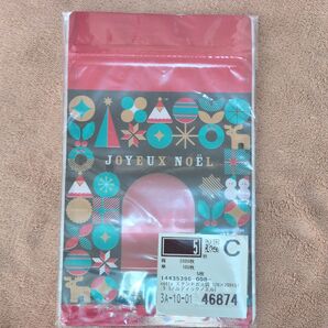 クリスマス ラッピング ジッパー付き