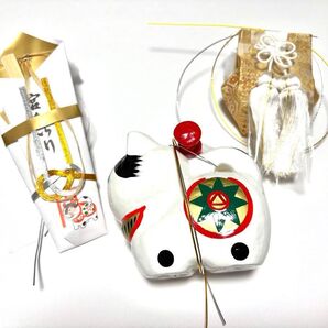 格安!【新品美品】お宮参り小物3点セット 男女兼用