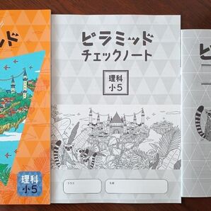 【最新版】 新品 ピラミッド問題集 理科 小5【解答付】