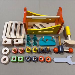 et voila tool box エトボイラ ツールボックス 玩具 おもちゃ 知育玩具 木のおもちゃ