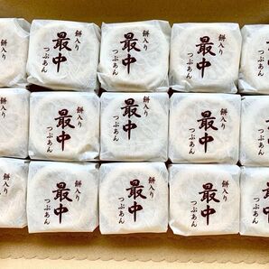 ☆クーポンご利用可能☆ 風月庵 餅入りつぶあん最中 15個セット もち入り!