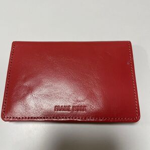 FRAME WORK フレームワーク カードケース 名刺入れ レッド