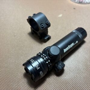 レーザーサイト 照準器 マウント付き ブラック