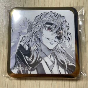 鬼滅の刃 お楽しみくじufotableDINING スクエア缶バッジ 宇髄天元