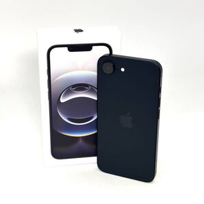 ◆ バッテリー 最大容量 100% 美品 ◆ iPhone 16e 128GB ブラック / MD1Q4J/A SIMフリー /