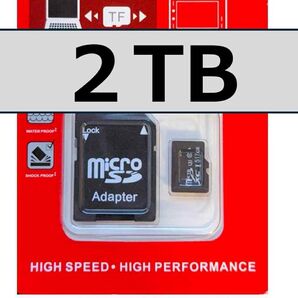 microSDカード 2TB マイクロSD Switch対応 Steam Deck 防犯カメラ ゲーム機用TFメモリーカード