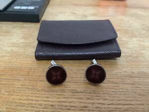 Louis Vuitton Louis * Vuitton cuffs monogram silver made ( sterling silver sterling silver 925 ) cuff links 