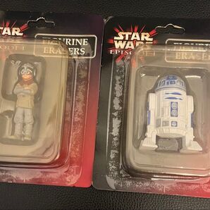 スター・ウォーズ エピソード1 フィギュア消しゴム 2体セット