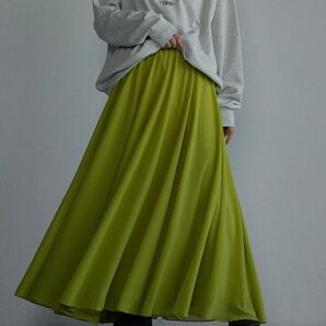ap retroギャザーフレアースカート