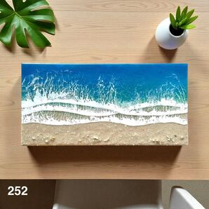 252波アートパネル 南国の海 オーシャンアート