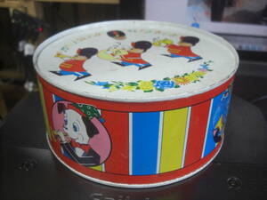  retro tin plate futoshi hand drum L2