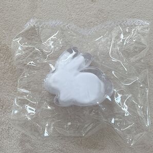 【Mサイズ43】月餅 うさぎ キラキラ スクイーズ