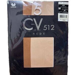 Wacoal CV.NUDY シアータイプ ストッキング 306 ヌーディ06 Mサイズオフィス礼式正装コスプレ