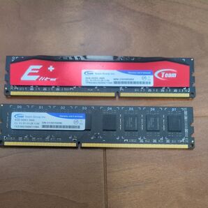 Team製 デスクトップ用メモリ DDR3-1600 16GBセット PC3-12800
