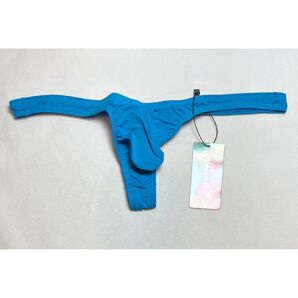 メンズTバック ブルー/青 XLサイズ FANKAZi 8005