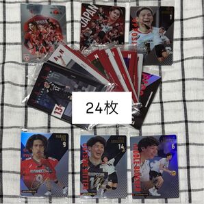 男子バレーボール VOLLEYBALL レギュラーカード JAPAN TEAM NATIONAL バレーボール ツインウエハース