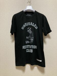 アンライバルド UNRIVALED 半袖Tシャツ M ガイコツ スカル 骸骨 黒系　アンライヴァルド