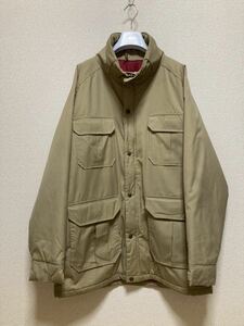 70's 80's USAヴィンテージ Woolrich ウールリッチ マウンテンパーカー 中綿コート ジャケット 茶/XL位