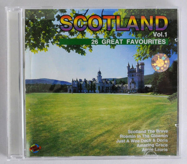 SCOTLAND 26 GREAT FAVOURITES Vol.1 スコットランド名曲集１ CD