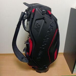 New Balance ニューバランス ゴルフ キャディバッグ ブラック レッド