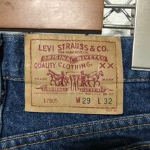 Levi's 17505-7414 リーバイス 91年製 USA製 ハイウエスト デニムパンツ ジーンズ 7 レディース_画像8