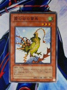 ◆B878◆遊戯王OCG・霞の谷の雷鳥 ノーマル・DT01-JP013◆