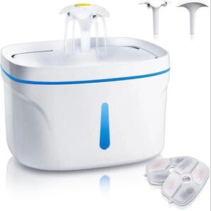 ペット用自動給水器 給水器 猫用 ホワイト 犬 シンオク