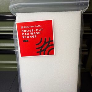 通常パッケージ ビューティフルカーズ クロスカットスポンジ 普通パッケージ 新品 未使用
