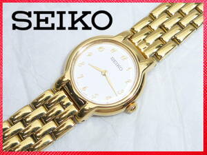 SEIKO ２針ウォッチ　サイズ調節可能 難あり動作展示処分品