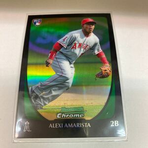 Alexi Amarista RC 2011 Bowman Chrome Draft Refractors