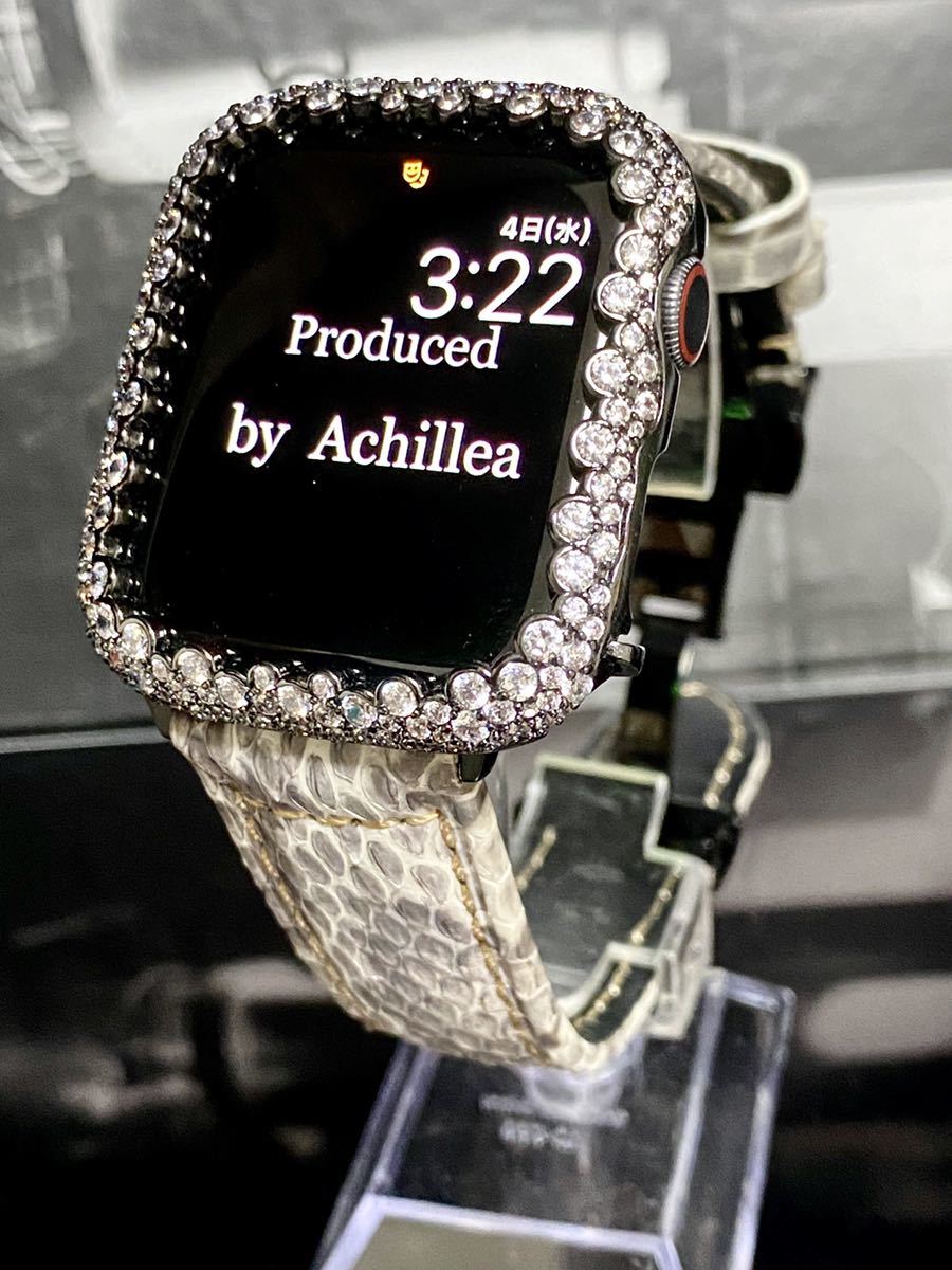 上品なスタイル Apple Watchキラキラバブルゴールドアップルウォッチ