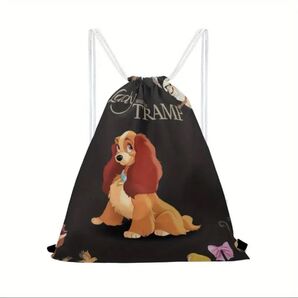 【限定SALE!11月5日まで1,480→1200円】新品未使用 ナップサック わんわん物語 レディ ディズニー