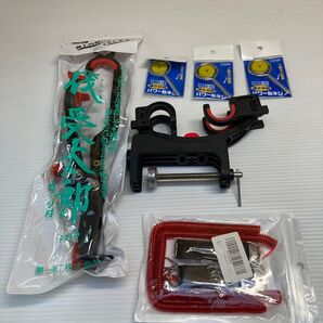 第一精工 ロッドホルダー 筏受太郎 受次郎 パワー台ネジ 尻手ロープバンド付き 整理番号264 筏釣り かかり釣り チヌ イシダイ